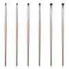 6pcs Mini Smudge Brush for Eyeliner Eye Makeup Brush Sets Eyeliner Brushes for Powder Gel Cream Liquid Concealer Small Smudge Brushs for Precision Eyeshadow and Eyeliners Blending Brushes view 1