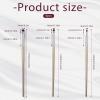 6pcs Mini Smudge Brush for Eyeliner Eye Makeup Brush Sets Eyeliner Brushes for Powder Gel Cream Liquid Concealer Small Smudge Brushs for Precision Eyeshadow and Eyeliners Blending Brushes view 3