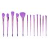 12pcs Makeup Brush Set, Professional Cosmetic Brush Kit, Soft Dense Hair Foundation Powder Eyeshadow Brush Beauty Tool with Pouch, for Daily Makeup and Professional Use view 1