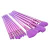 12pcs Makeup Brush Set, Professional Cosmetic Brush Kit, Soft Dense Hair Foundation Powder Eyeshadow Brush Beauty Tool with Pouch, for Daily Makeup and Professional Use view 2