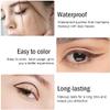 Colored Gel Glitter Eyeliner Pencils Pen Set, 3 Pcs Eyeliner Waterproof Lip Liner Eye Shadows Eyebrow Pencils Pen Eye Makeup (01#+02#+16#) view 3