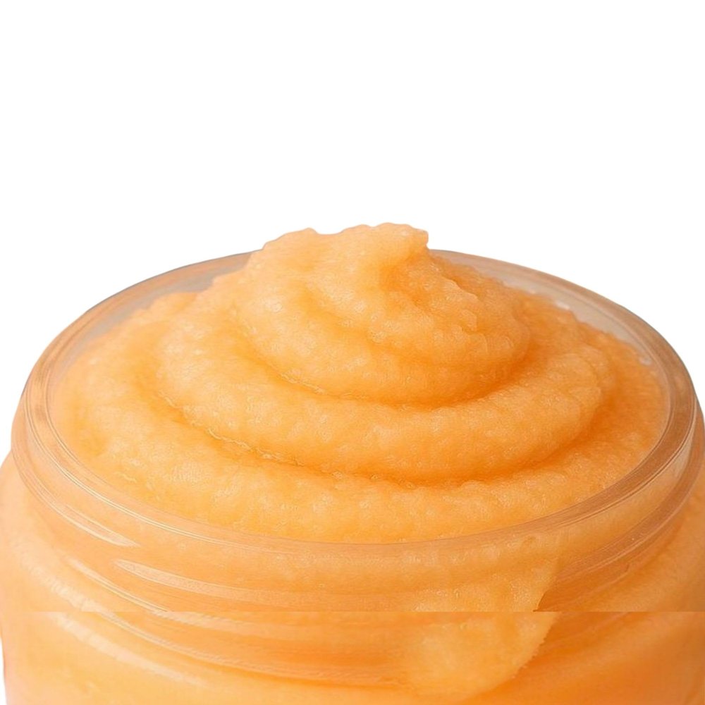 By Saydi Exfoliating Sugar Scrub - Fruit Scented Exfoliating Body Scrub - Moisturizing Natural Face and Body Polish with Essential Oils - Gentle for Sensitive Skin - Mango Papaya, 8oz