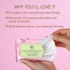 Pixi Beauty Makeup Melting Cleansing Cloths |Cleansing, Make-Up Removing, and Hydrating Disposable Face Towelettes| Pack of 10 Face Wipes view 3