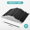 200 Disposable Micro Brushes & Mascara Wands - Microswabs for Eyelash Extensions, Makeup & Lip Micro Applicator Brush view 2