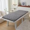 LDLCYCN Gray(r),90 * 200cm, Massage Table Mattress Pad Topper Thicken 3Cm/1.2In Non-Slip Spa Bed Padding with Elastic Band Lash Bed Cushion for Tattoo Table Beauty Salon Bed Square Round Head view 2