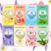 8 Packs Shower Steamers Aromatherapy Bundle with 1 Pack Yellow Silicone Shower Steamers Holder/Tray/Hanger, Stress-Relief Spa Shower Steamer, Christmas/Birthday Gifts for Women & Men view 2