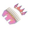 Aramox Electric Sheep Shears 13 Tooth Blades for Goats Colorful 7mm Spacing - Efficient Wool Cutters for Beginners - High Carbon Steel Material view 4