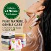 24 Pack Natural Bar Soap Gift Set with Olive Extract, Bulk Gifts for Christmas Gift, Thank You Gifts for Women, Bridal Wedding Favors for Guests, Stocking Stuffers for Teen Girls, Travel Size Soap Bar view 3