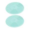 10pcs Silicone Makeup Brush Cleaning Mat Portable, Reusable Pad for Deep Cleaning of Cosmetic Brushes and Sponges view 4