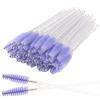 200 Pack Mascara Wands Disposable Eyelash Brushes for Extensions Eye Lash Applicator Makeup Tool kits, Crystal Handle view 1