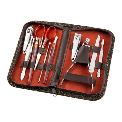 10 in1 Professional Nail Clippers Kit - Stainless Steel Manicure Set | Complete Grooming Tools for Home & Salon Travel Use,10pcs