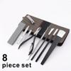 8pcs Manicure Set - Stainless Steel Pedicure Set | Portable Professional Kit Tools for Home & Salon Travel Use,8pcs view 2