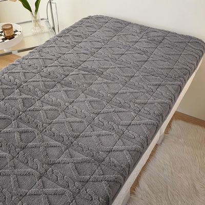 LDLCYCN Gray(s),80 * 190cm, Massage Table Mattress Pad Topper Thicken 3Cm/1.2In Non-Slip Spa Bed Padding with Elastic Band Lash Bed Cushion for Tattoo Table Beauty Salon Bed Square Round Head