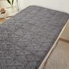 LDLCYCN Gray(s),80 * 190cm, Massage Table Mattress Pad Topper Thicken 3Cm/1.2In Non-Slip Spa Bed Padding with Elastic Band Lash Bed Cushion for Tattoo Table Beauty Salon Bed Square Round Head view 1