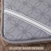 LDLCYCN Gray(s),80 * 190cm, Massage Table Mattress Pad Topper Thicken 3Cm/1.2In Non-Slip Spa Bed Padding with Elastic Band Lash Bed Cushion for Tattoo Table Beauty Salon Bed Square Round Head view 4