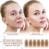 BB Facial Glow Foundation Serum Starter Kit Combined With Niacinamide and Peptides to Even Skin Tone Anti-Aging Foundation Set, 12 Vials for People with Dark Skin view 3