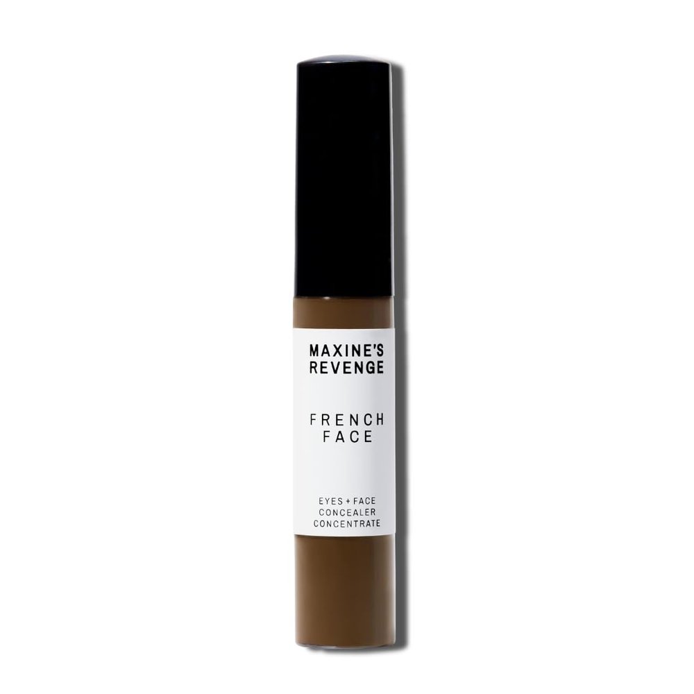 Maxine's Revenge FRENCH FACE CONCEALER | Hydrating & Blurring for Eyes + Face (Deep Coffee)