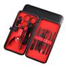 11pcs Nail Art & Pedicure Set - Stainless Steel Manicure Kit w/Scissors, Clippers & Travel Case | Salon Tools for Home Use,11pc view 1