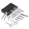 23PCS Nail Art & Pedicure Set - Stainless Steel Manicure Kit w/Scissors, Clippers & Travel Case | Salon Tools for Home Use,T2 view 2