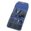 4/12Pcs Professional Nail Clippers Kit - Stainless Steel Pedicure Set | Complete Grooming Tools for Home & Salon Travel Use,16Pcs,Up,B view 1