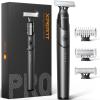 Electric Trimmer for Men Black(Lite) & New 12 in 1 Adjustable Comb view 2