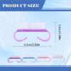 20Pcs Handle Grip Nail Brush, Nylon Nail Cleaning Brush Hand Fingernail Brush Cleaner Scrubbing Kit Pedicure for Toes and Nails Men Women view 2