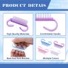 20Pcs Handle Grip Nail Brush, Nylon Nail Cleaning Brush Hand Fingernail Brush Cleaner Scrubbing Kit Pedicure for Toes and Nails Men Women view 4