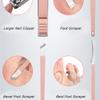11 Pcs Professional Nail Clippers Kit - Stainless Steel Manicure Set | Complete Grooming Tools for Home & Salon Travel Use,12pcs view 3