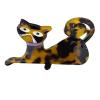Cute Cat Hair Clips,Kitty Cat Hair Claw Clips,Acetate Hair Clips for Women,Animal Shaped Hair Jaw Clips,Pet Cat Shape Hair Barrettes Accessories (Leopard Print) view 1