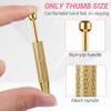 2PCS Piercing Ball Grabber Tool, 4-Claw Stainless Steel Jeweler Pick Up Tools,Septum Ball Screw Tool for Piercing Changing/Holder,Earring Pearl Grabber for Jewelry/Electronic Components view 3