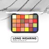 BEMT Pro Eyeshadow Palette  24 Bold Shades with Matte and Shimmer Finish  Blendable & Buildable Eye Makeup Kit  Compact 35g Travel-Friendly Palette (Multi 02) view 4