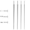 Piercing Taper Insertion Tool for Changing Jewelry  Piercing Ball Grabber Tool Sets with 14/16/18/20G Stainless Steel Threadless Insertion Pin for Ear Nose Lip view 1