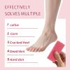 NOVAL Pumice Stone for Feet Scrubber Dead Skin Disposable Foot Pumice Foot Callus Remover Pedicure Tools Pink Pumice Sponge Nail Salon Home Use,40 PCS view 3