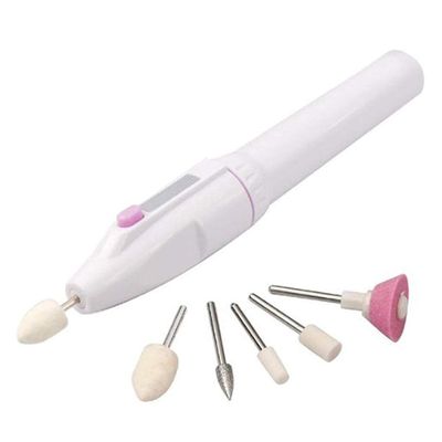 Electric Nail Care Kit, 5-in-1 Professional Manicure and Pedicure Tool Set with Multiple Attachments