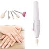 Electric Nail Care Kit, 5-in-1 Professional Manicure and Pedicure Tool Set with Multiple Attachments view 3