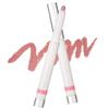 Heart Percent Dote On Mood Lineproof Lip Pencil, 12hr Long-Lasting Moderately Pigmented Creamy OverLip Crayon Waterproof Smooth Retractable Vegan Lip Liner Pencil 0.8g, #02. Pink Mousse view 1