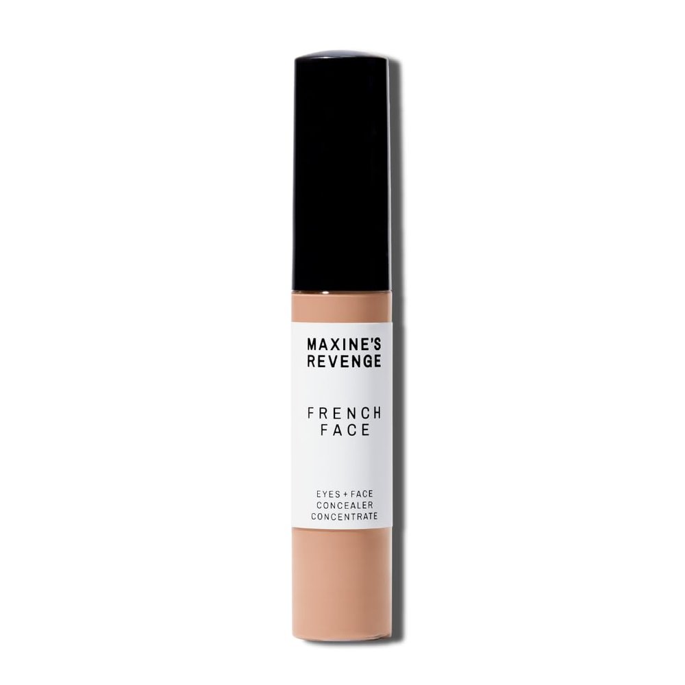 Maxine's Revenge FRENCH FACE CONCEALER | Hydrating & Blurring for Eyes + Face (Medium Peach)