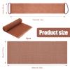 3 Pcs African Net Sponge, African Exfoliating Net Sponge, Long Bathing Shower Cloth Kit, Back Scrubber for Body for Daily Use and Travel (Brown) view 4