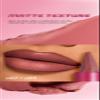 2-in-1 Lip Liner and Lipstick Lip Combo Set, Matte Nude Dark Brown Red Lip Liner Creamy Lip Pencil Crayon, Easy-to-Use High Pigmented Long lasting Lipstick Makeup (03) view 2