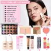 All in One Makeup Kit Makeup Set for Women Full Kit, Make Up Gift Set for Women Teens Girls, Makeup Essential Bundle Includes Eyeshadow Foundation Lipsticks Mascara Eyeliner Cosmetic Brush Set view 4