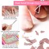 3PCS Metal Cuticle Pusher, Pre-Treatment Nail Cuticle Pusher Remover and Scraper Nail Art Dead Skin Removing Manicure Pedicure Tool view 4
