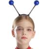 Aislor Alien Headband Martian Antenna Headband Glitter Light Up Ball Boppers Costume Accessories Blue One Size view 1