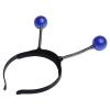 Aislor Alien Headband Martian Antenna Headband Glitter Light Up Ball Boppers Costume Accessories Blue One Size view 3