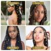 120PCS Gold Dreadlock Beads, Hair Rings Decoration, Hair Jewelry for Braids Locs, Metal Braids Rings, 6 Styles Locs-Hair Accessories for Women, Hair-Accessories for Dreadlock view 4