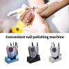 Btgghytr HighlySpeed 45000RPM Cordless Nails Drill Portable Electric Nails File Machine with Bits for Acrylic Nails Salon Home view 2