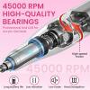 Btgghytr HighlySpeed 45000RPM Cordless Nails Drill Portable Electric Nails File Machine with Bits for Acrylic Nails Salon Home view 4