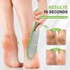 BEZOX Foot Scrubber for Dead Skin(1PCS) - Double Sided Feet File Callus Remover, Heavy Duty Stainless Steel Heel Scraper, Cracked Heel Repair - Green view 3