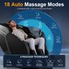Luxury 4D Full Body Massage Chair, Zero Gravity SL-Track Shiatsu Recliner ,18 Auto Modes & 6 Massage Techniques,Lumbar & Calf Heating,Foot Roller and Calf Kneading,Voice/App/Touch Control,Body Scan view 4