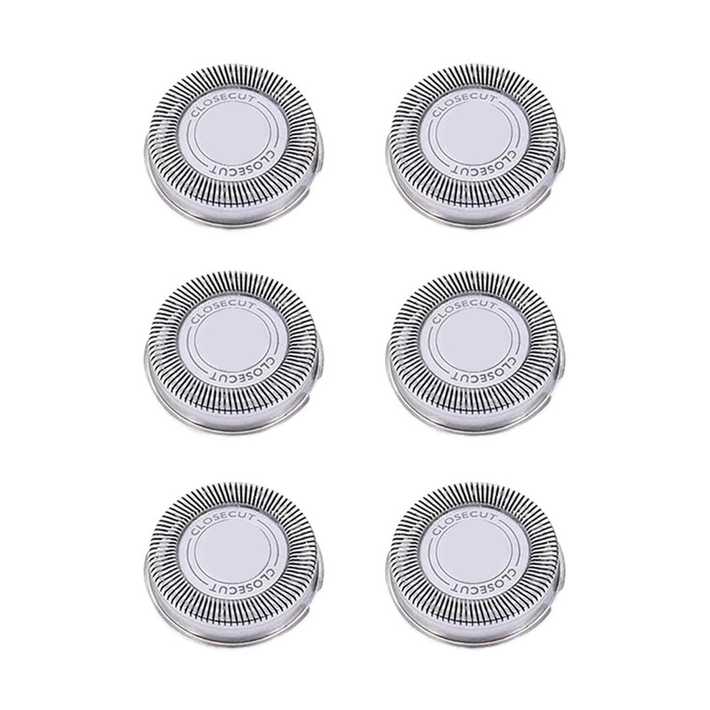 BBDIRZSE 6Pack SH30 Replacement Heads Compatible for Philips  Shaver Series 3000, 2000, 1000 and S738, with Blades