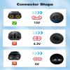 15V Charger Cord Compatible with Philips Norelco HQ8505 - Series 3000 5000 6000 7000 9000, Multigroom MG5750 MG7750 MG7770 - Auto Power Off & Charging Display 6Ft Charging Cable Power Cord (15V DC) view 2